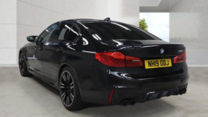 2019 BMW M5 4.4 V8 Steptronic Xdrive Euro 6 (s/s) 4dr in Black — image 4