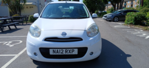 2012 Nissan Micra 1.2 12v Acenta in White — image 3