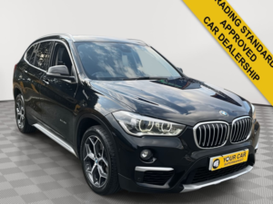 2017 BMW X1 2.0 20i Xline SUV 5dr Petrol Auto Xdrive Euro 6 (s/s) (192 Ps) in Black — image 2