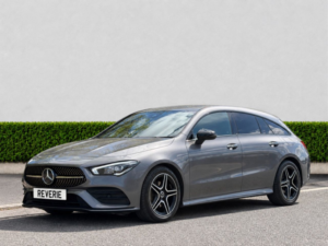 2023 Mercedes-Benz Cla 1.3 Cla180h Mhev Amg Line (premium) Shooting Brake 5dr Petrol Hybrid 7g-Dct Euro 6 (s/s) (150 Ps) in Grey — image 3
