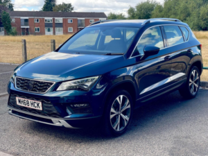 2019 SEAT Ateca 1.6 Tdi Se Technology Euro 6 (s/s) 5dr in Blue — image 3