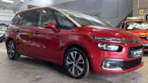 2017 Citroen Grand C4 Picasso 1.6 Bluehdi Flair Diesel Red 7 Seater 5dr Low Tax+panroof+satnav in Red — image 4