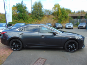 2016 Mazda Mazda6 2.2 Skyactiv-D Sport Nav * Spares Or Repairs Please Read Advert * 12 Months Mot * No Warranty Given in Grey — image 2