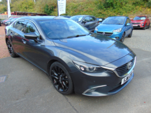 2016 Mazda Mazda6 2.2 Skyactiv-D Sport Nav * Spares Or Repairs Please Read Advert * 12 Months Mot * No Warranty Given in Grey — image 3