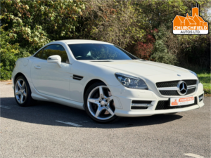 2013 Mercedes-Benz Slk 1.8 Slk250 Blueefficiency Amg Sport Convertible 2dr Petrol G-Tronic+ Euro 5 (s/s) (204 Ps) in White — image 2