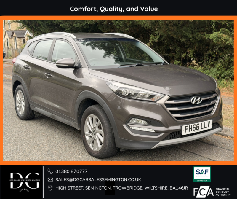 2016 Hyundai Tucson 1.7 Tucson Se Nav 1.7 D 116ps Bd +fss in Grey — image 1