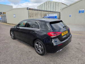 2021 Mercedes-Benz A Class 2.0 A200d Amg Line (executive) 8g-Dct Euro 6 (s/s) 5dr in Black — image 4