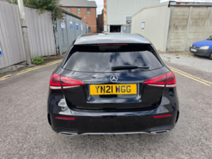 2021 Mercedes-Benz A Class 2.0 A200d Amg Line (executive) 8g-Dct Euro 6 (s/s) 5dr in Black — image 5
