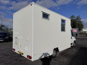 2017 Peugeot Boxer Mobile Health Unit. Office - Easy Campervan Motorhome Conversion. 240v Electrics. Toilet. Lighting. in White — image 6