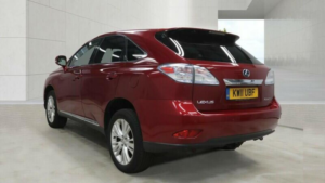 2011 Lexus Rx 3.5 450h V6 Se-L CVT 4WD Euro 5 (s/s) 5dr in Red — image 4