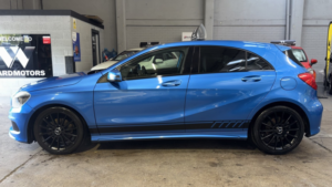 2015 Mercedes-Benz A Class 1.5 A180 Cdi Amg Sport Diesel Blue 5dr Lowtax+satnav+cruise in Blue — image 2