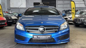 2015 Mercedes-Benz A Class 1.5 A180 Cdi Amg Sport Diesel Blue 5dr Lowtax+satnav+cruise in Blue — image 3