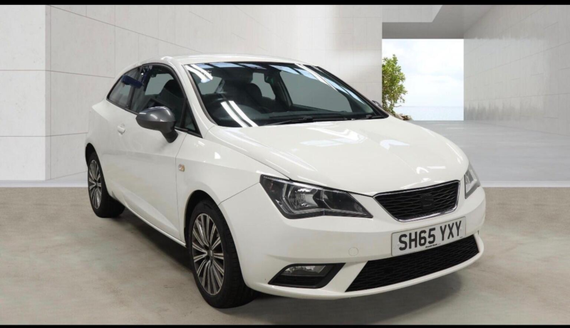 2015 SEAT Ibiza 1.2 Tsi Connect Sport Coupe Euro 6 3dr in White — image 1