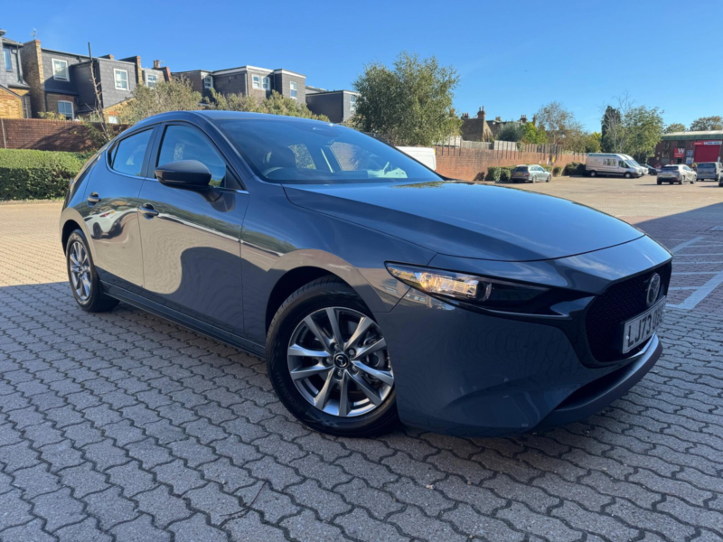 2023 Mazda Mazda3 2.0 E-Skyactiv-G Mhev Centre-Line Auto Euro 6 (s/s) 5dr in Grey — image 1