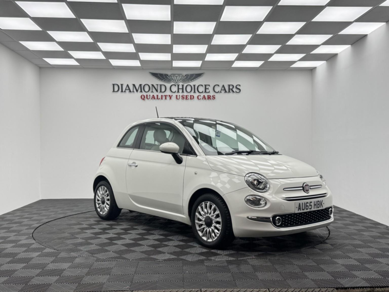 2015 Fiat 500 1.2 500 My17 1.2 69hp Lounge in White — image 1