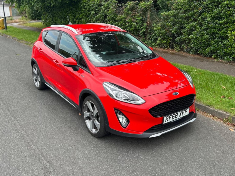 2018 Ford Fiesta 1.0t Ecoboost Active 1 Auto Euro 6 (s/s) 5dr in Red — image 1