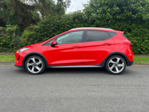 2018 Ford Fiesta 1.0t Ecoboost Active 1 Auto Euro 6 (s/s) 5dr in Red — image 2