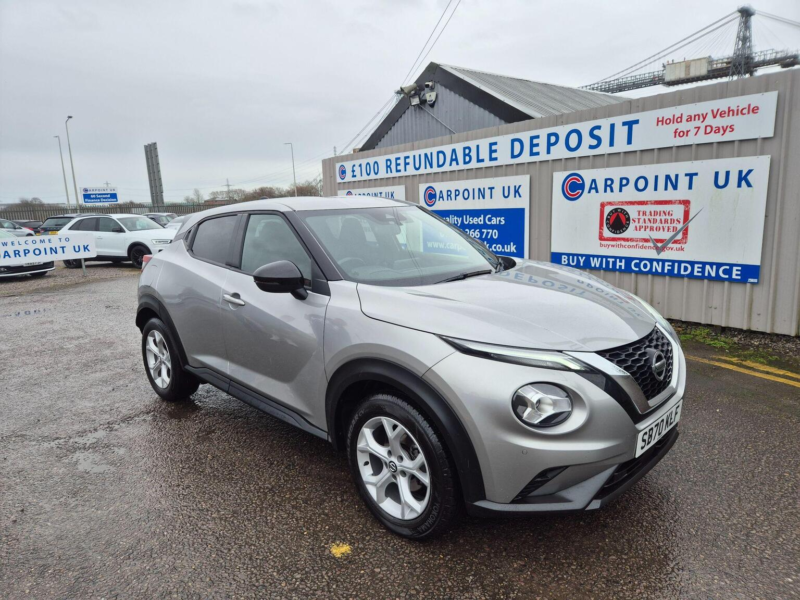 2020 Nissan Juke 1.0 Dig-T N-Connecta Euro 6 (s/s) 5dr in Silver — image 1