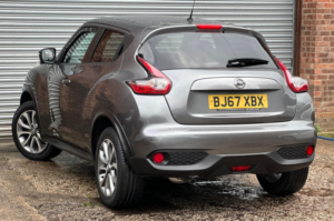 2017 Nissan Juke 1.6 Tekna Xtron Euro 6 5dr in Grey — image 6