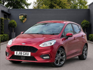 2018 Ford Fiesta 1.0t Ecoboost St-Line Euro 6 (s/s) 5dr in Red — image 5