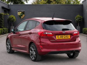 2018 Ford Fiesta 1.0t Ecoboost St-Line Euro 6 (s/s) 5dr in Red — image 6