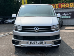 2017 Volkswagen Transporter 2.0 Bitdi T30 Bluemotion Tech Highline Panel Van 5dr Diesel DSG Fwd Swb Euro 6 (s/s) (204 Ps) in Silver — image 3