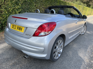 2013 Peugeot 207 Cc 1.6 Vti Allure in Silver — image 2