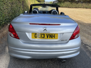 2013 Peugeot 207 Cc 1.6 Vti Allure in Silver — image 3