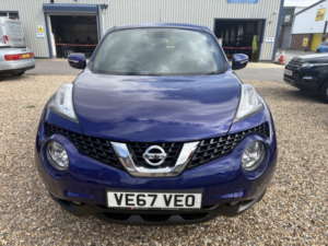 2017 Nissan Juke 1.2 Dig-T N-Connecta in Blue — image 3