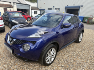 2017 Nissan Juke 1.2 Dig-T N-Connecta in Blue — image 4