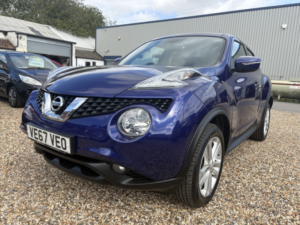 2017 Nissan Juke 1.2 Dig-T N-Connecta in Blue — image 5