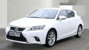 2016 Lexus Ct 1.8 200h Luxury CVT Euro 6 (s/s) 5dr in White — image 3