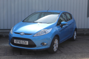 2010 Ford Fiesta 1.4 Tdci Zetec in Blue — image 2
