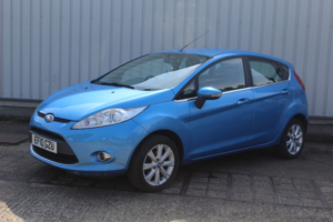 2010 Ford Fiesta 1.4 Tdci Zetec in Blue — image 4