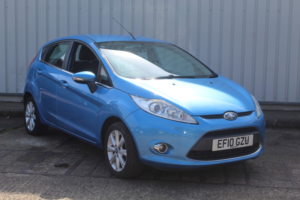 2010 Ford Fiesta 1.4 Tdci Zetec in Blue — image 5