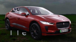 2020 Jaguar I-Pace 400 90kwh Se Auto 4WD 5dr in Red — image 2