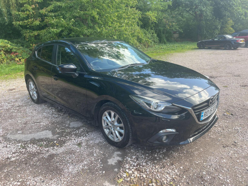 2015 Mazda Mazda3 2.0 Skyactiv-G Se-L Nav Euro 5 (s/s) 5dr in Black — image 1