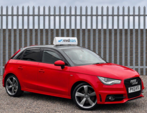 2013 Audi A1 2.0 Tdi Black Edition Sportback Euro 5 (s/s) 5dr in Red — image 2