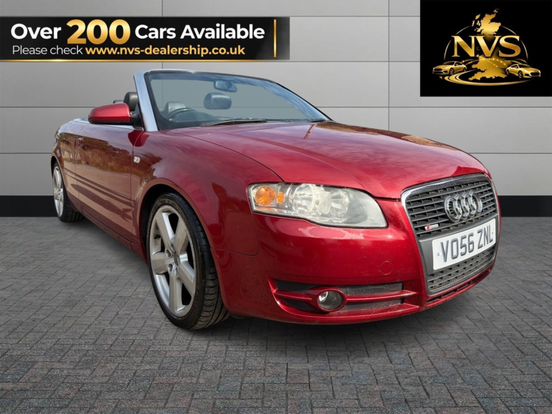 2006 Audi A4 Cabriolet 2.0 Tdi S Line in Red — image 1