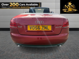 2006 Audi A4 Cabriolet 2.0 Tdi S Line in Red — image 6