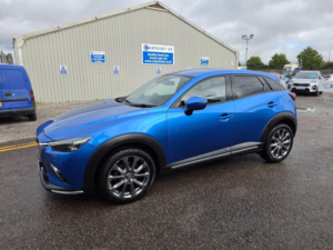 2019 Mazda Cx-3 2.0 Skyactiv-G Sport Nav+ Euro 6 (s/s) 5dr in Blue — image 3