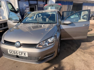 2016 Volkswagen Golf 1.4 Tsi Bluemotion Tech Match DSG Euro 6 (s/s) 5dr in Grey — image 2