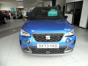 2023 SEAT Arona 1.0 Tsi Fr Sport Euro 6 (s/s) 5dr in Blue — image 2