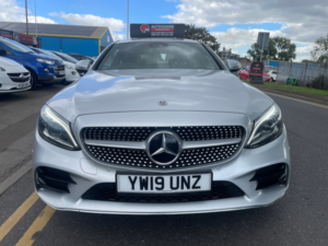 2019 Mercedes-Benz C Class 2.0 C220d Amg Line (premium) Coupe 2dr Diesel G-Tronic+ Euro 6 (s/s) (194 Ps) in Silver — image 4