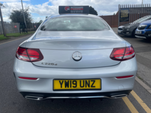2019 Mercedes-Benz C Class 2.0 C220d Amg Line (premium) Coupe 2dr Diesel G-Tronic+ Euro 6 (s/s) (194 Ps) in Silver — image 5