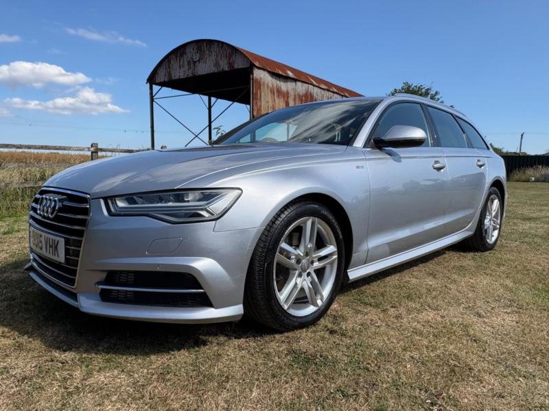 2015 Audi A6 Avant 2.0 Tdi Ultra S Line Euro 6 (s/s) 5dr in Silver — image 1
