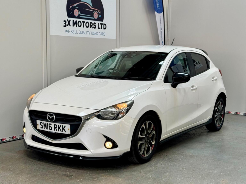 2016 Mazda Mazda2 1.5 Skyactiv-G Sport Black Euro 6 (s/s) 5dr in White — image 1