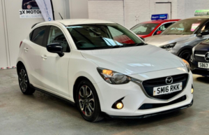 2016 Mazda Mazda2 1.5 Skyactiv-G Sport Black Euro 6 (s/s) 5dr in White — image 2