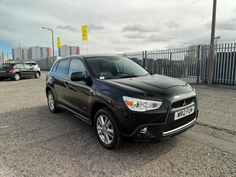 2012 Mitsubishi Asx 1.8d 4 4WD Euro 5 5dr in Black — image 1