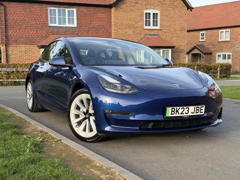 2023 Tesla Model 3 (dual Motor) Long Range Auto 4wde 4dr in Blue — image 1